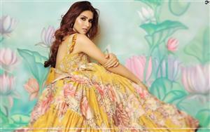 Pranutan Bahl - Simply beautiful in yellow floral gown